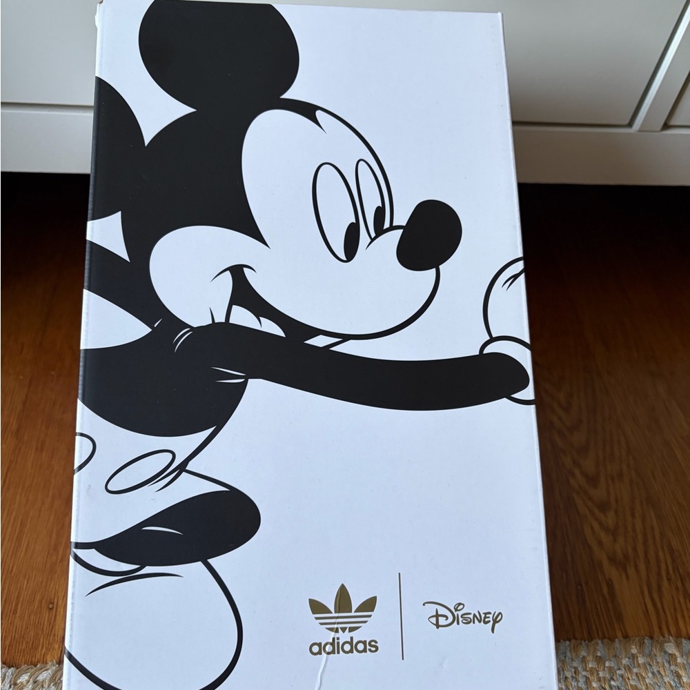 Adidas x Disney Mickey Mouse Black and White Box